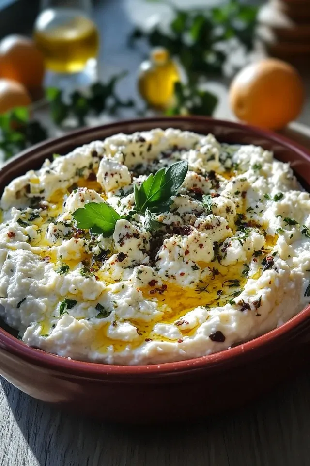 Der beste Schafskäse Dip – Cremig und voller Geschmack