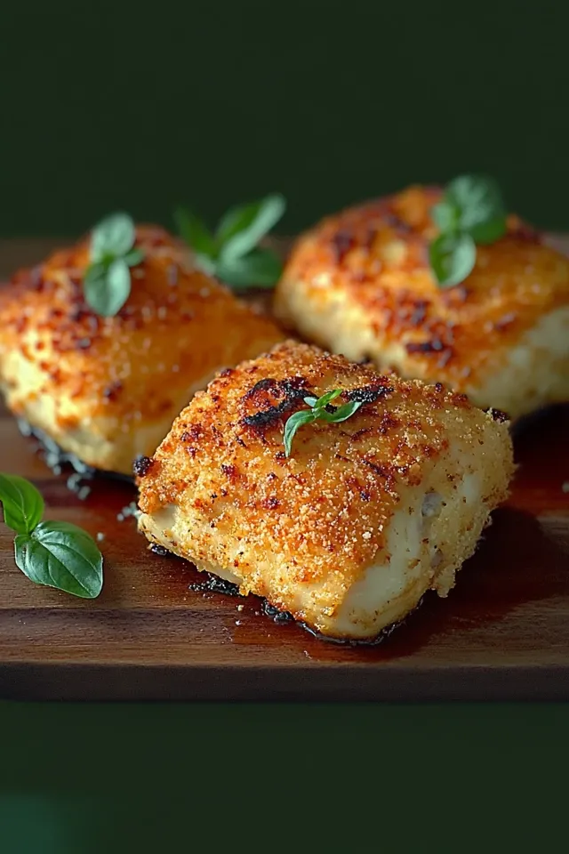 Airfryer-Hähnchen mit Parmesan-Kruste: Ultimatives Rezept