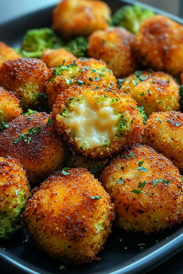 Knusprige Brokkoli-Käse-Nuggets: Der perfekte Snack