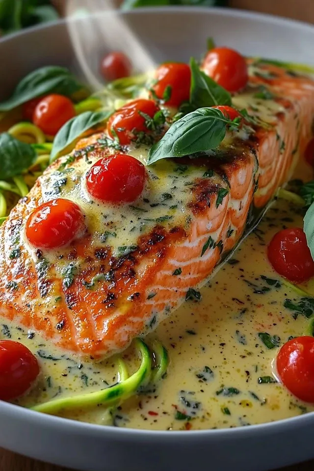 Cremiger Lachs aus der Toskana – Köstliches Low Carb Rezept