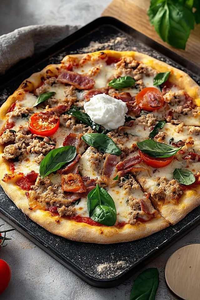 Fitness-Pizza mit Skyr – Proteinreiche Genuss-Alternative