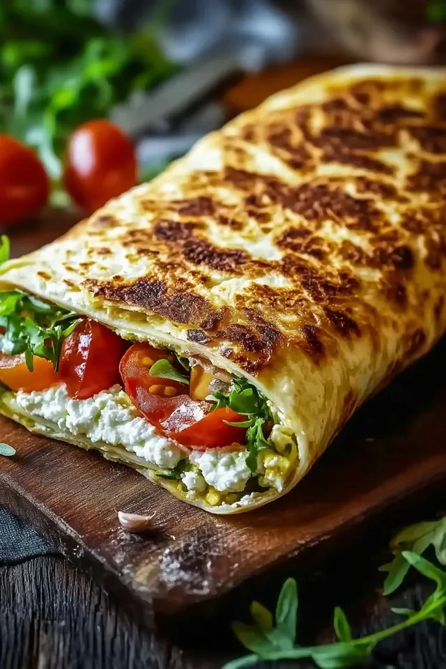 Hüttenkäse Wrap: Das beste Low Carb Rezept