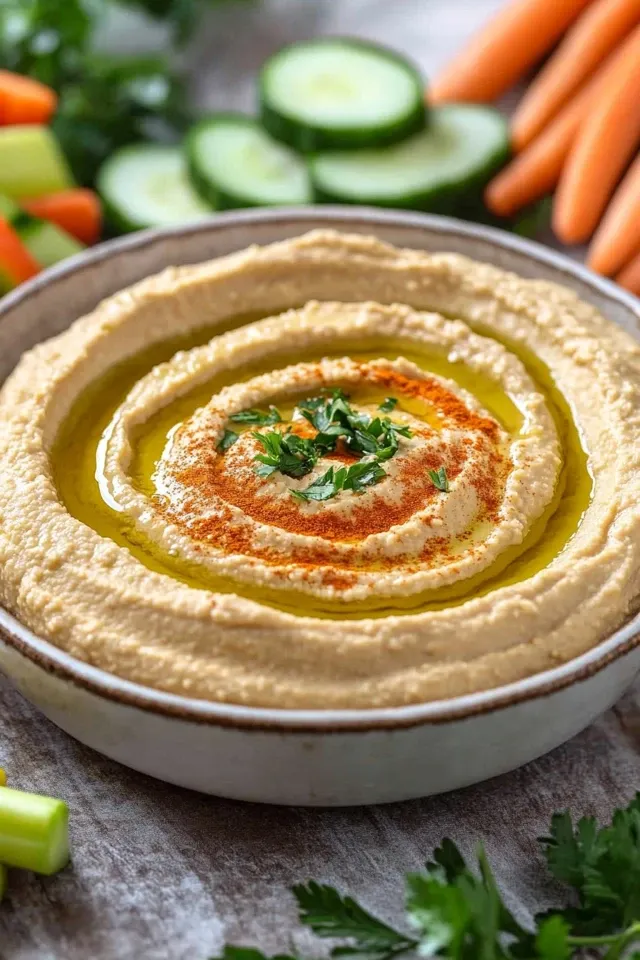 Klassischer Hummus: Der cremige Dip für jeden Anlass