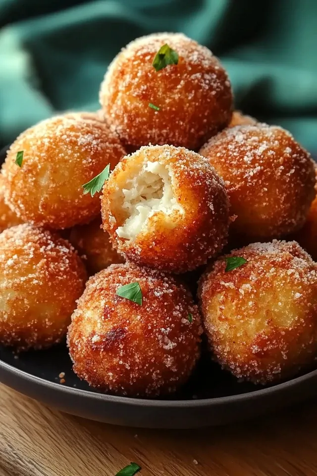 Knusprige Airfryer Quarkbällchen: Schnell & Köstlich