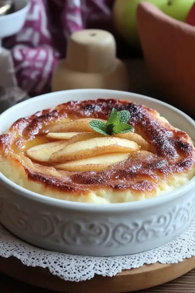 Low Carb Auflauf mit Äpfeln und Zimt: Gesundes Soulfood