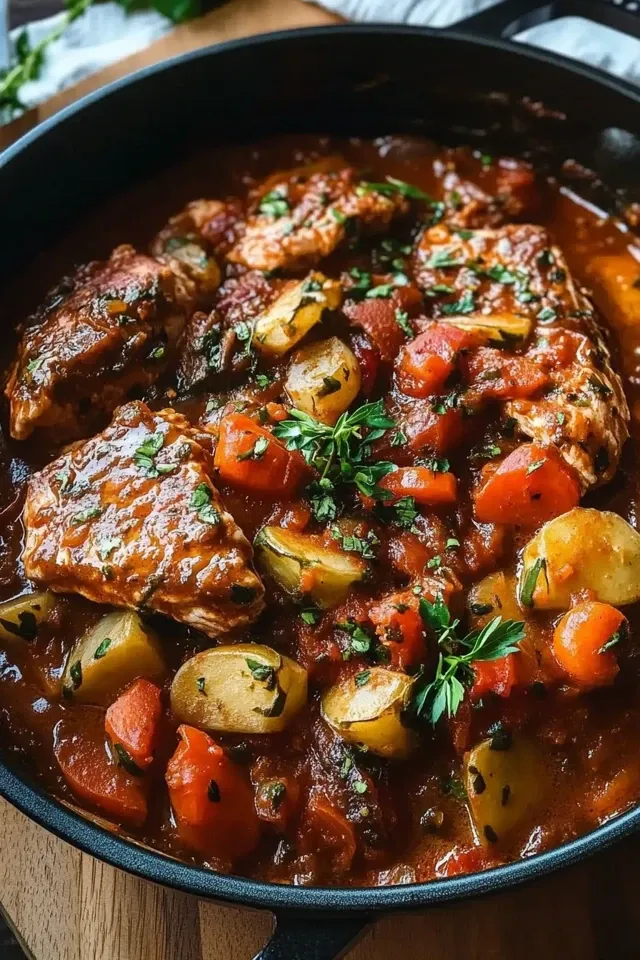 Mafia Topf: Herzhaftes One-Pot Rinderfilet
