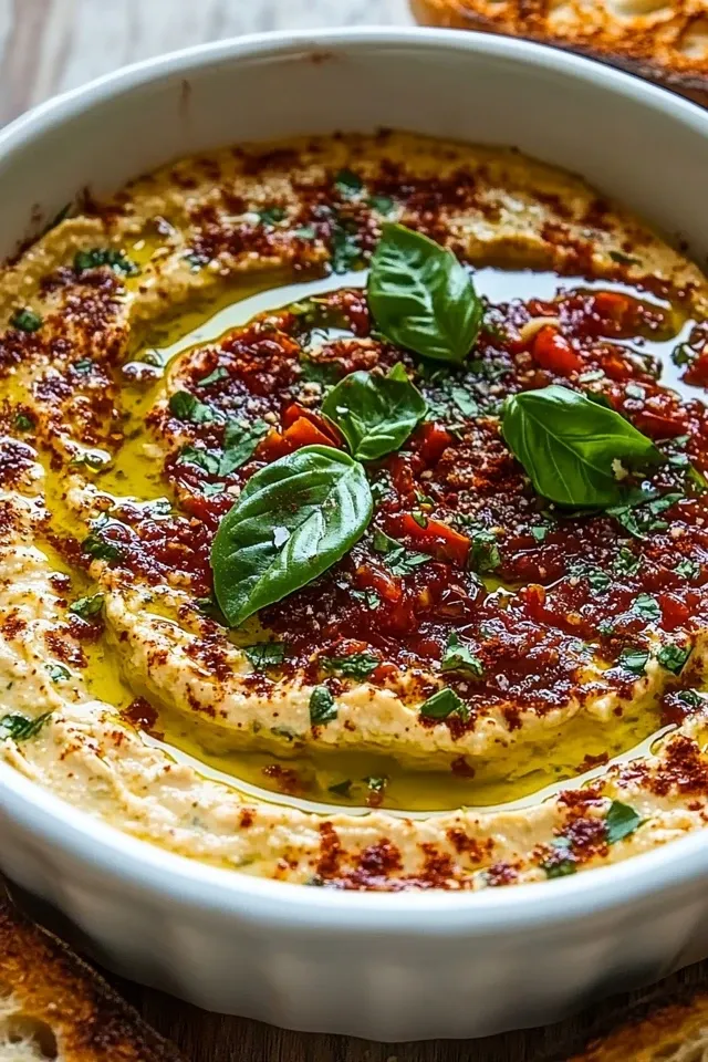 Mediterraner Tomaten-Knoblauch-Dip: Ein Genuss im Olivenöl