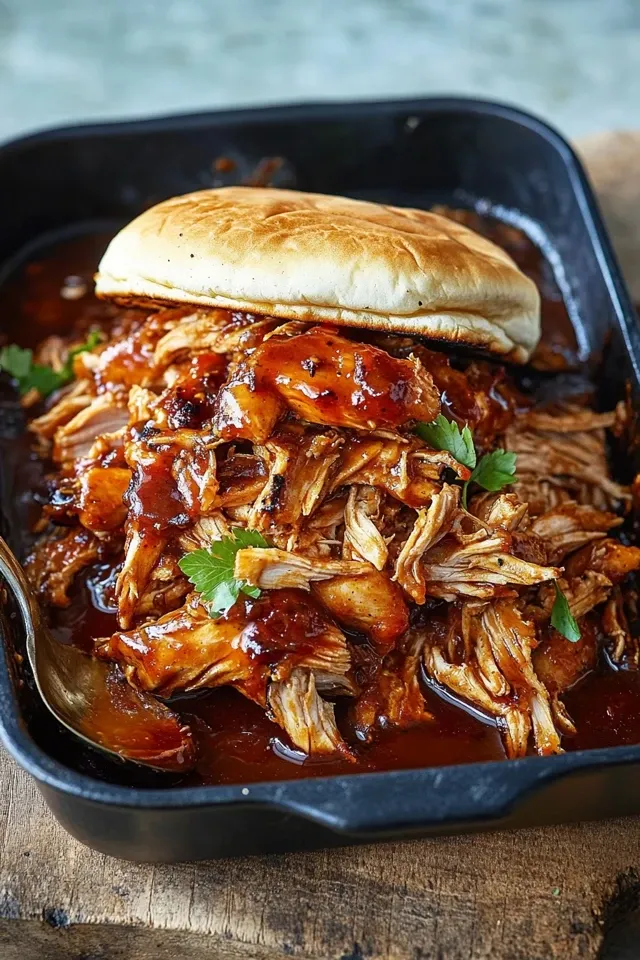 Pulled Chicken: Das ultra saftige Rezept für Burger