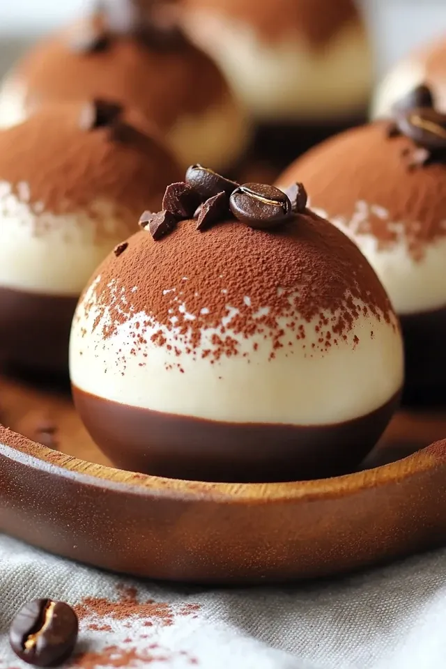 Verführerische Tiramisu-Kugeln für jeden Anlass