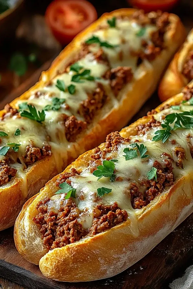 Überbackene Beef-Baguettes – Herzhaft und Lecker