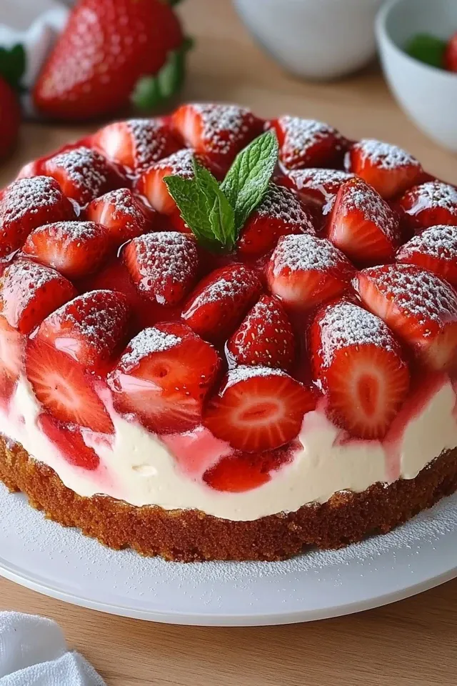 Erdbeerkuchen mit Mascarpone – Ein himmlisches Rezept