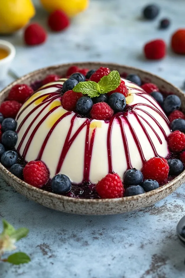 Erfrischende Joghurtbombe mit griechischem Joghurt