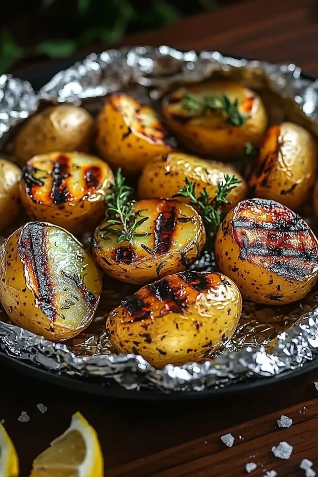 Grillkartoffeln in Alufolie – Einfach & Würzig