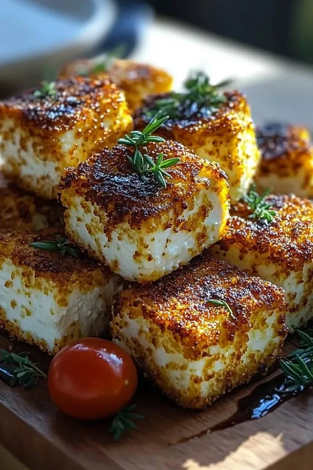 Knuspriger Feta aus dem Airfryer – Ein Genuss für jeden Anlass