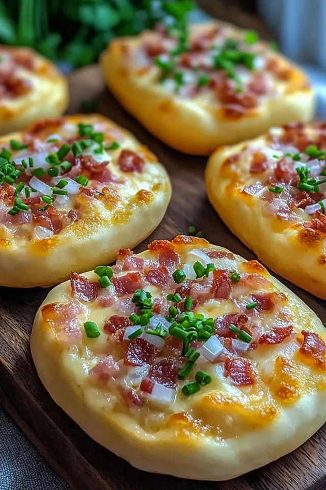 Flammkuchen Brötchen: Ein Genuss mit nur 5 Zutaten