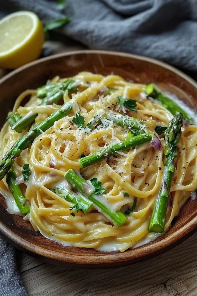 Cremige Spargel Pasta – Schnell und Einfach in 20 Minuten