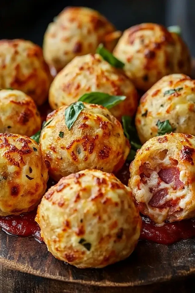 Unglaublich schnelle Pizzabällchen für jeden Anlass