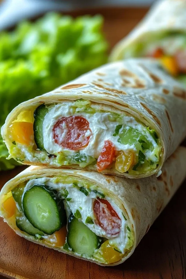 Wraps mit Frischkäse für jeden Anlass