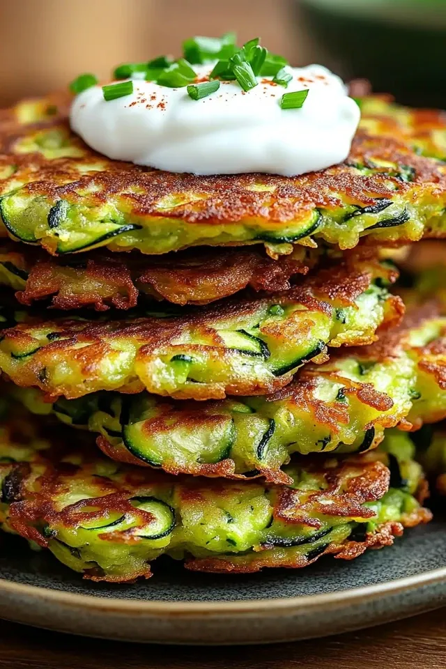 Zucchinipuffer: Das ultimative Rezept für 4 Personen